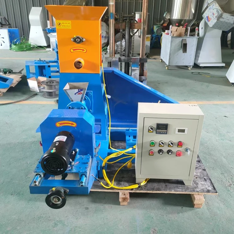 Автоматическая машина для обработки стального корма для домашних животных, новый экструдер для корма для рыб и собак, машина для производства сухих кормов для собак