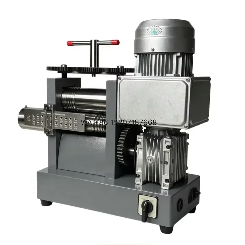 Wmwmnu Compact Cold Roller Mill for Jewelry working  Steel Casing Low Noise Easy Control