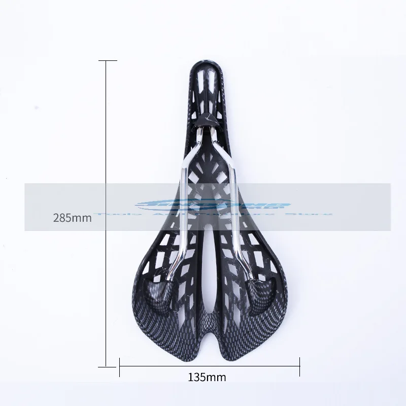 

Bicycle Spider Seat Cushion Ultra Light Cycling Equipment Carbon Fiber Pattern Mat Bicycle Seat Bag Customized Road Bike Saddle