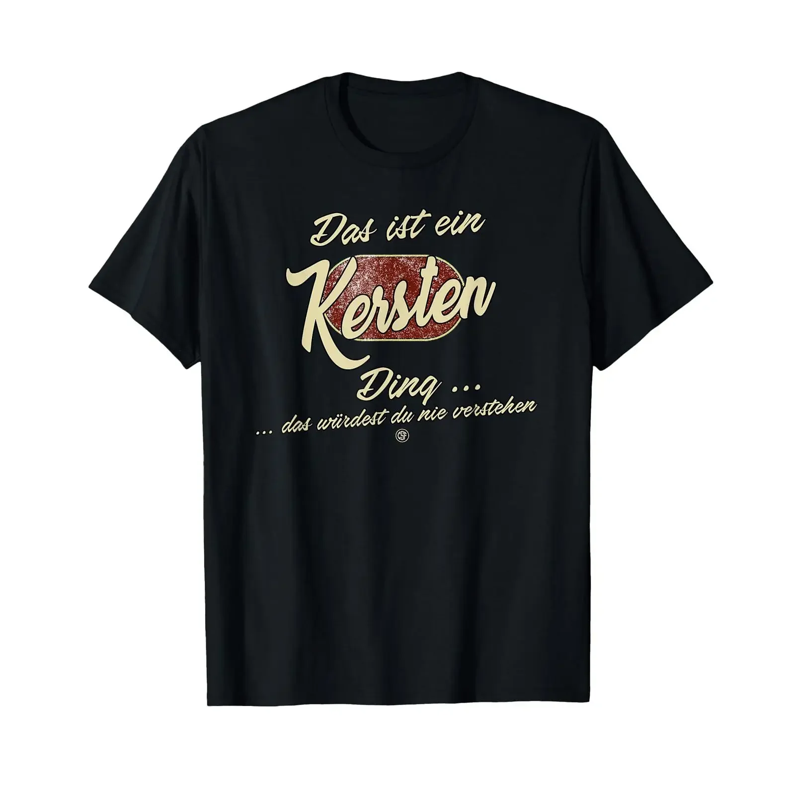 Das ist ein Kersten Ding Funny Family T Shirt vintage Washed Unisex Slightly Top For Everyday Wear graphic Stretched streetwear