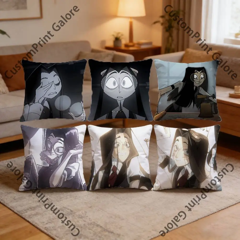 

Sir P-Pentious P-Pendleton Pillow Cover Polyester Square Cushion Case 45 cm Decorative for Home Couch Bed Car Decor