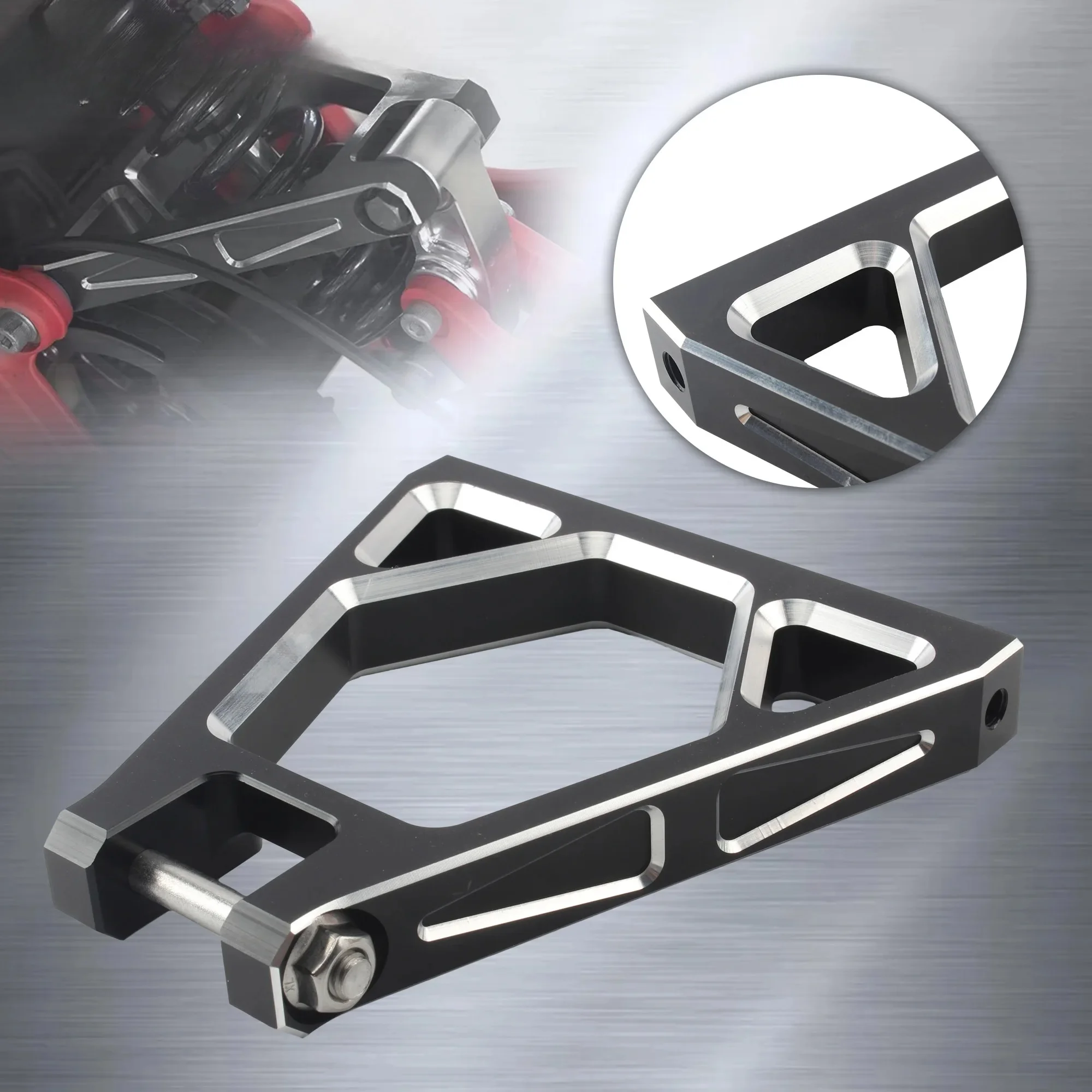 Electric Motorcycle Reinforced Shock Absorbing Tripod Rear Triangle Suspension Cradle For Sur ron Light Bee X Segway X160 X260