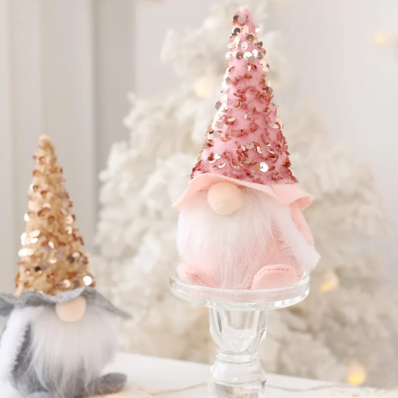18 سنتيمتر جنوم عيد الميلاد دمية مجهولي الهوية عيد ميلاد سعيد ديكور المنزل نافيداد ناتال هدية للعام الجديد هدايا عيد الميلاد 18X8 سنتيمتر