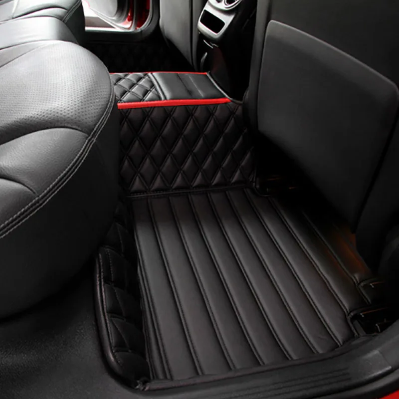 NAPPA Leather Car Floor Mats Only For VW Gol G6 Volkswagen Auto High Quality DropShipping Accessories Interior Carpets Rugs