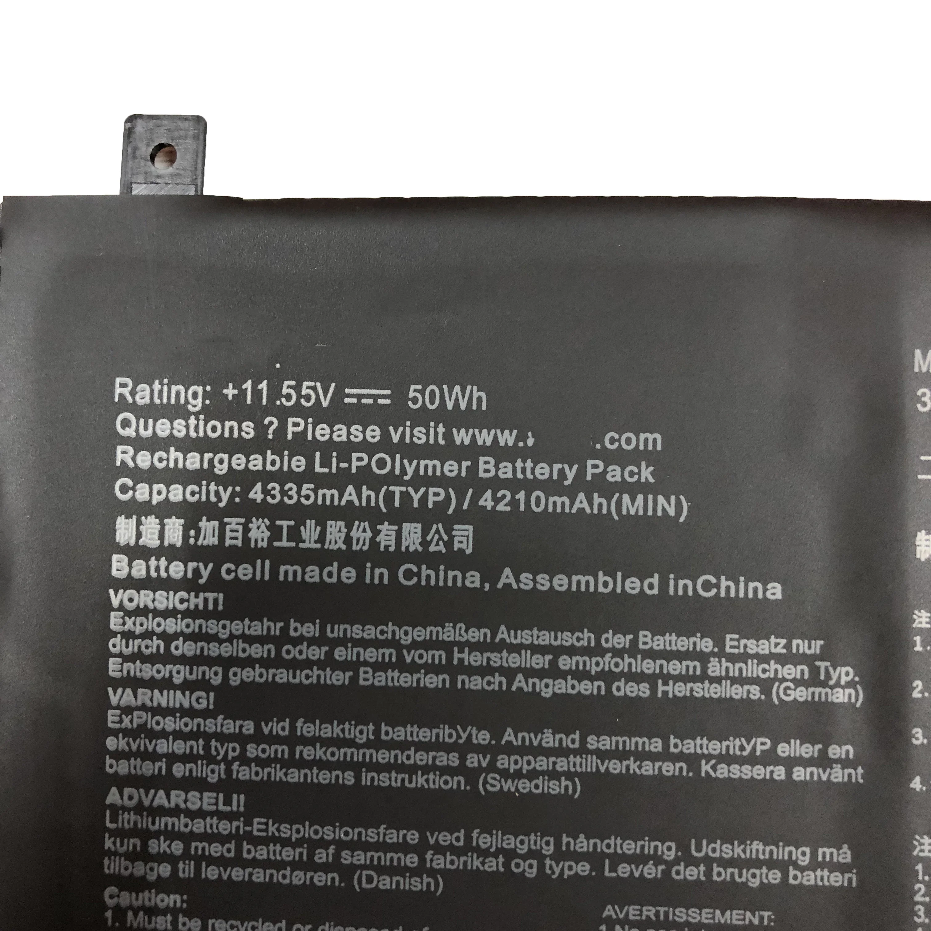 11.55V 50wh C31n1620 Originele Laptop Batterij Voor Asus Zenbook Ux430 Ux430uq UX430UQ-GV015T Pro Pu404 P5440fa P5240ua C31poj1