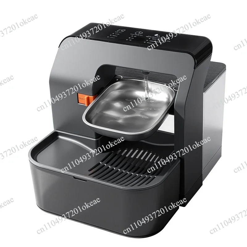 Black dumping cat water dispenser, clean sewage separation, wireless automatic water feeding, pet water dispenser
