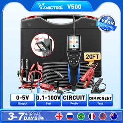 VDIAGTOOL V500 Automotive Power Circuit Logic Probe 9-30V Car Electric Tester Oscilloscope Multimeter Injector Relay Fuse Test