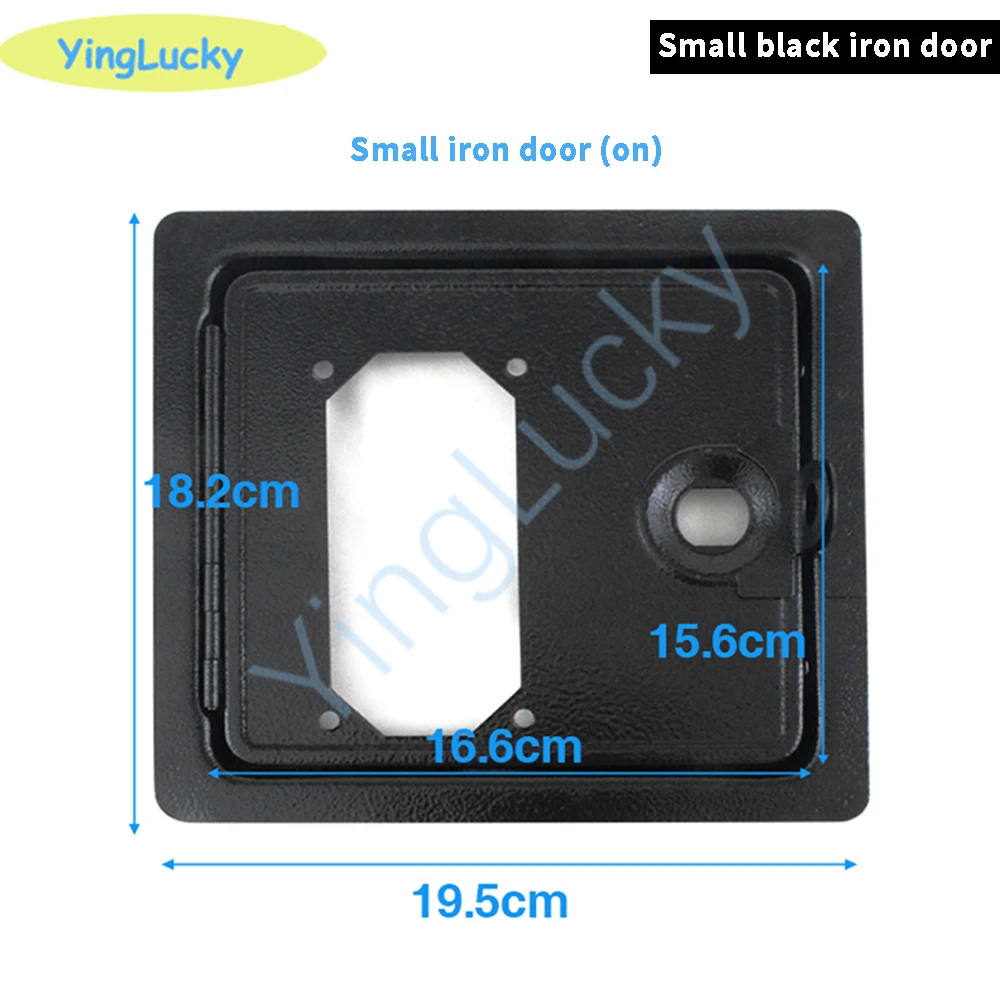 Arcade coin acceptor kit Arcade machine kit Arcade iron door coin lock for claw crane Doll machine accessories Arcade parts