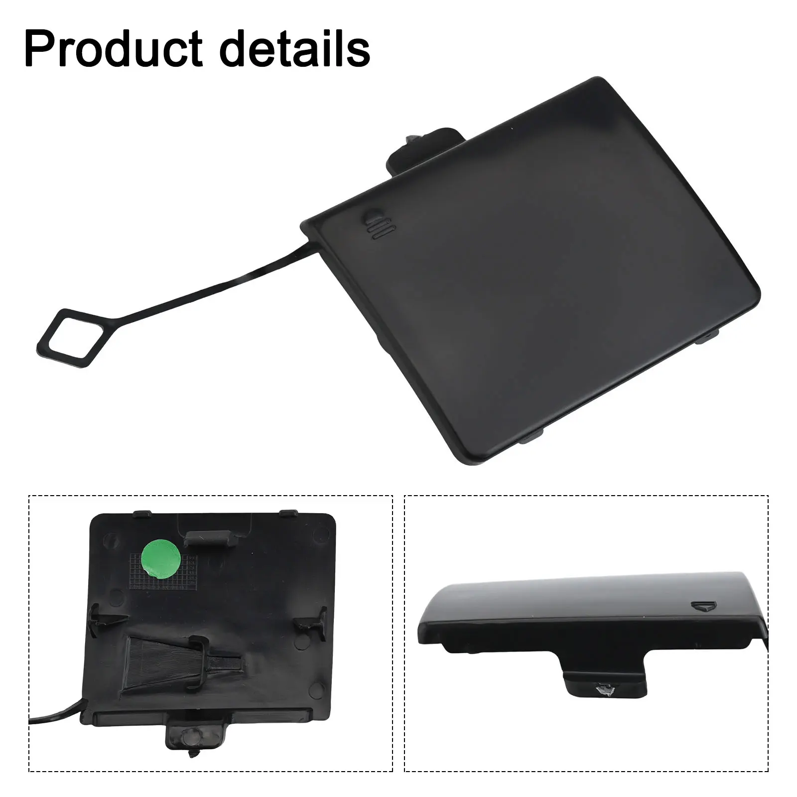 

Vehicle Upgrade Tow Hook Cover Car Bumper Part Aesthetic Enhancement Functional Protective Element For 2011-2012 Models