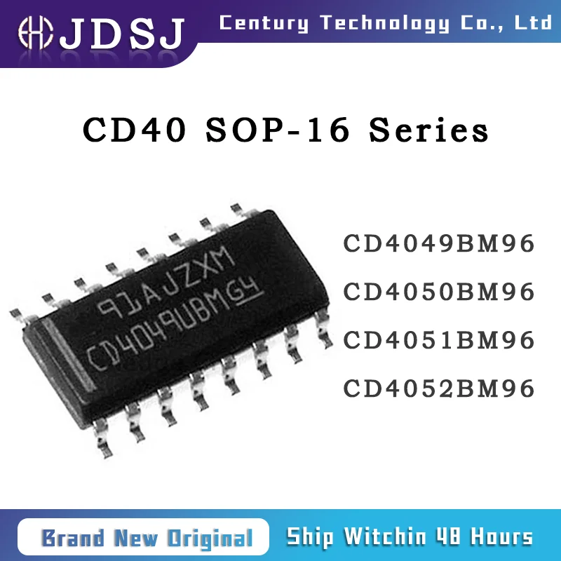 

10PCS/100PCS CD4049BM96 CD4050BM96 CD4051BM96 CD4052BM96 SOP16 Brand New Original Chip