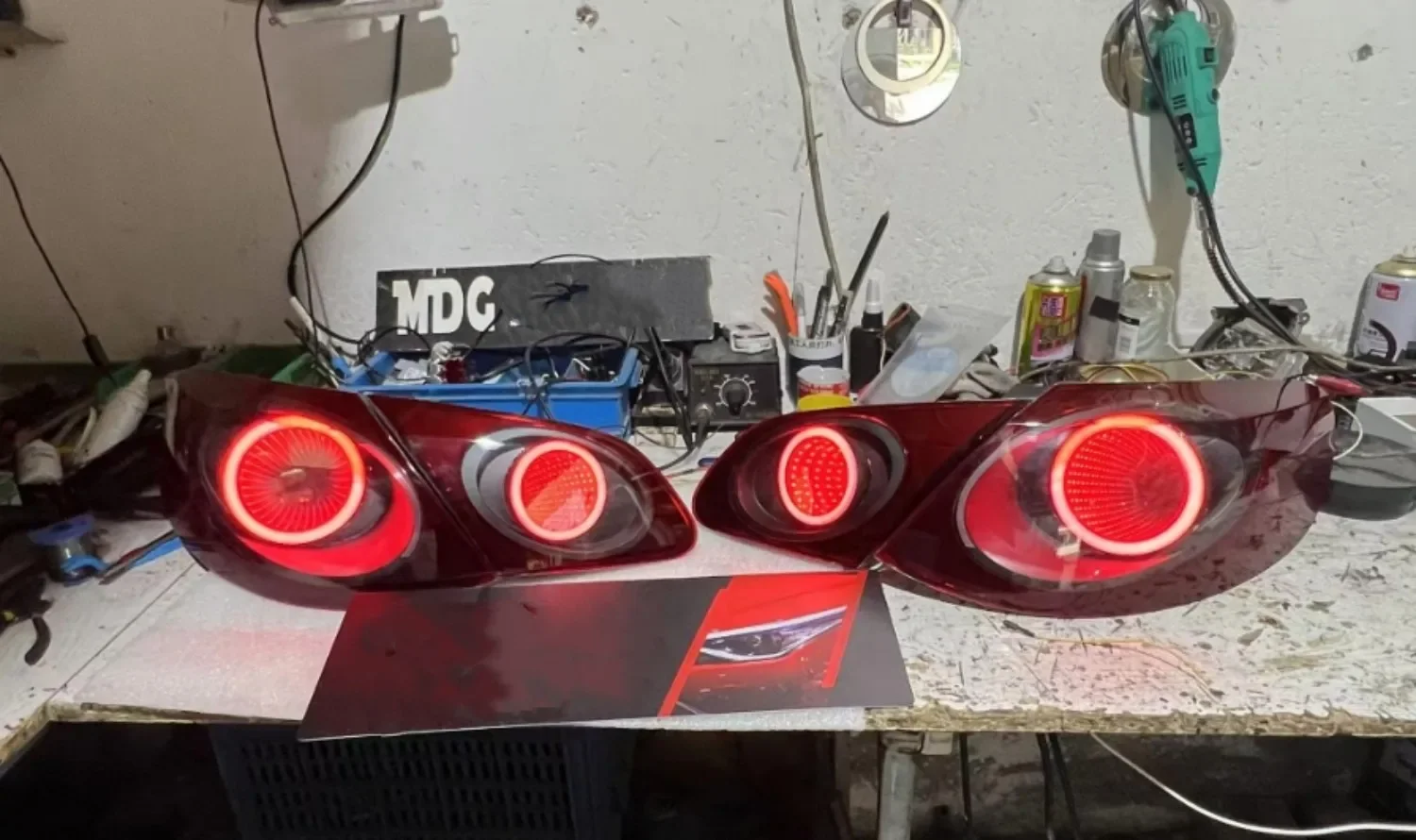 폭스바겐 vw cc용 LED 테일라이트 방향지시등 브레이크 주행 후진등