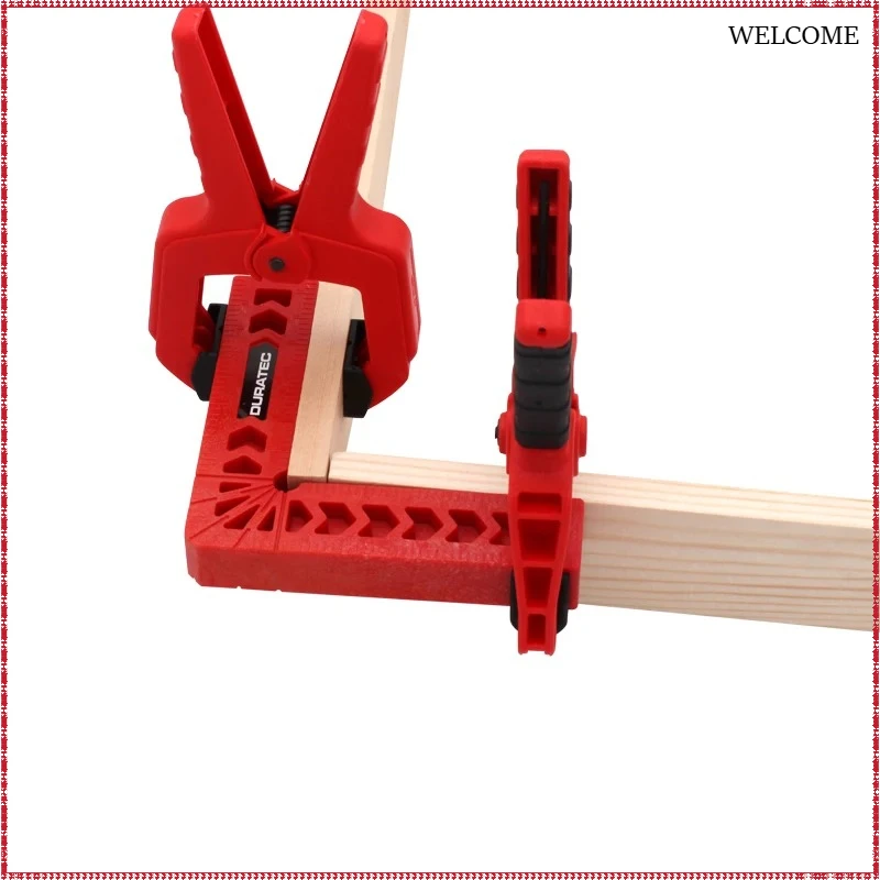 90° Angle Clamp L-Square Ruler Clamping Square Woodworking Fixing Tool 3