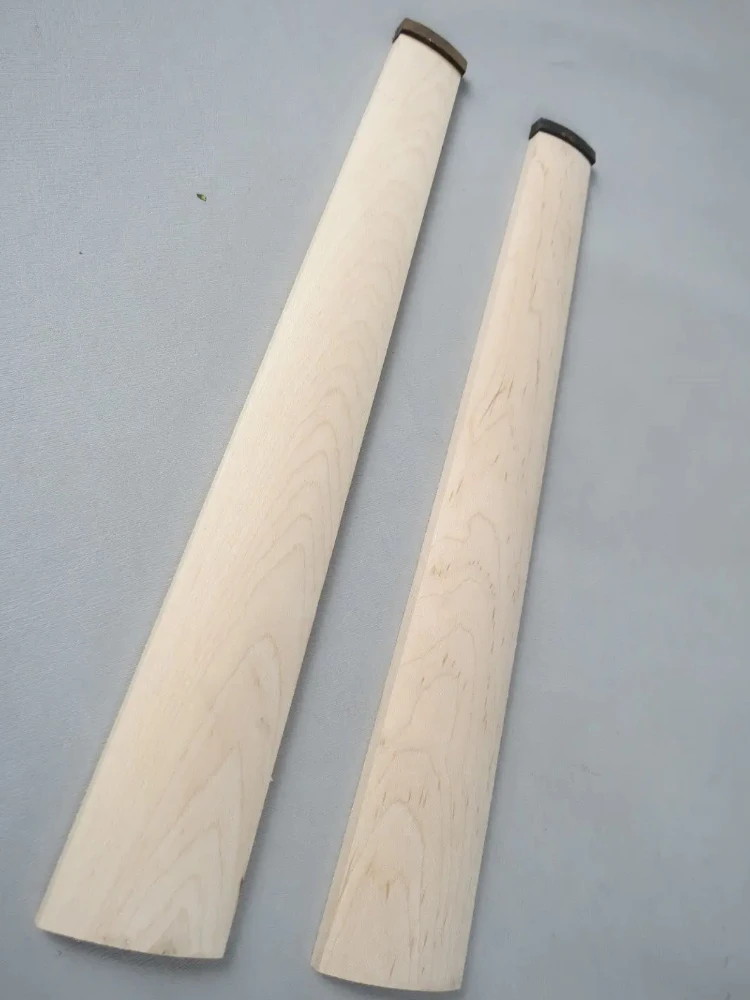 1pc Excellent Maple Wood 4/4 Cello Fingerboard Replace, Cello Fretboard with Top Nut, Cello Parts Accessories