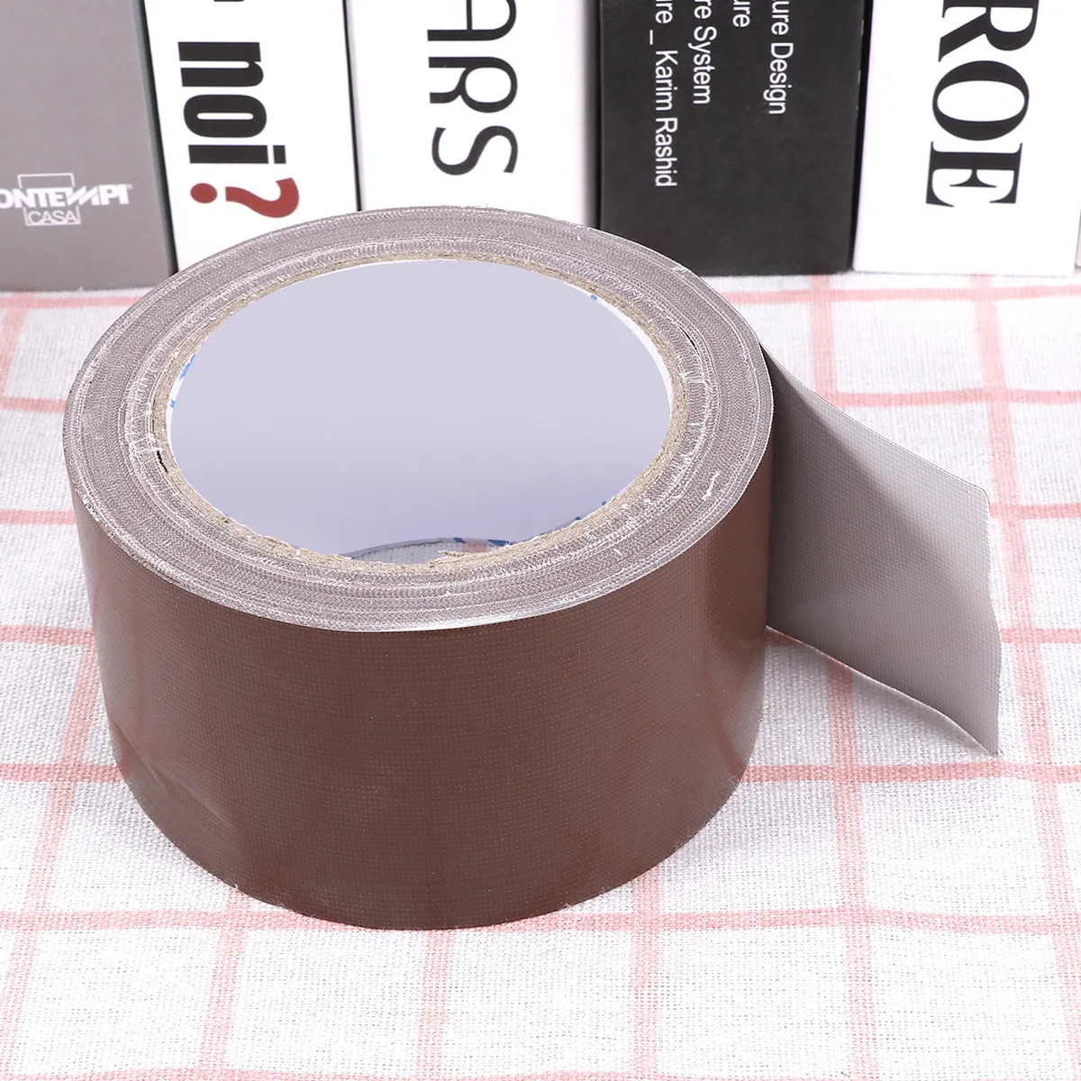 2Pcs Waterproof Cloth Duct Tape Strong Adhesive Single-Sided DIY Carpet Floor Tape Heat Resistant Corrosion Proof High Peel