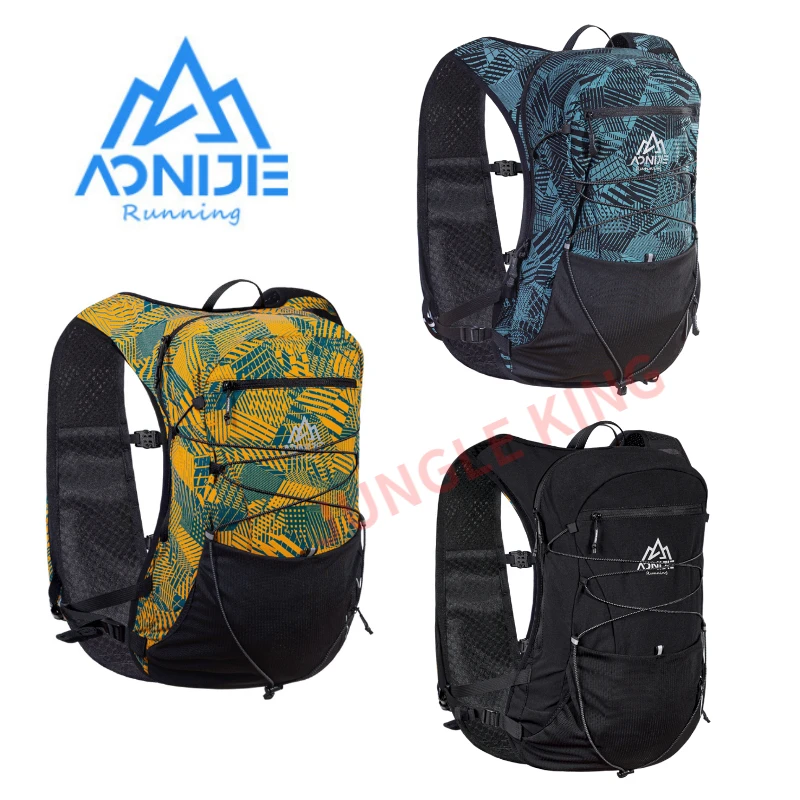 AONIJIE E4418 C9112 12L Outdoor Sports Cross-country Backpack Hydration Pack Travel Bag Vest Harness for Running Riding Hiking