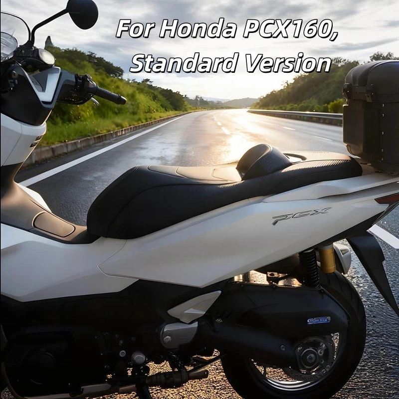 For Honda PCX160 Full‑Surround PU Seat Assembly Big Sofa Cushion Waterproof Non‑Destructive Fit Mod Accessories