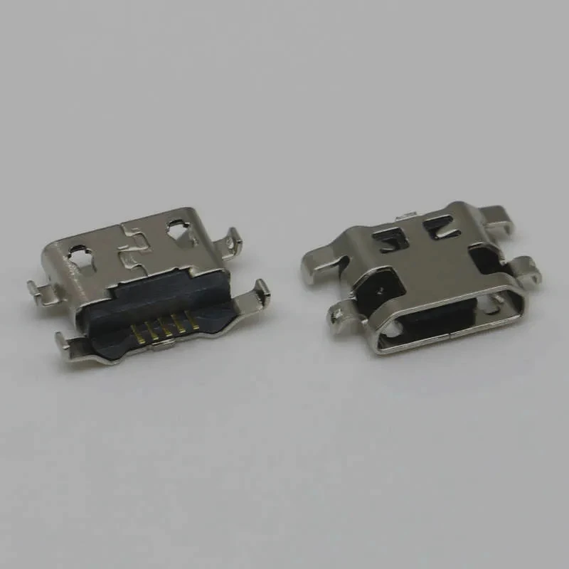50 Stück Micro-USB Reverse Heavy Plate 1.2 Ladeanschluss-Stecker für Lenovo A708t S890 / für Alcatel 7040N für Huawei G7 G7-TL00 – Detail 2