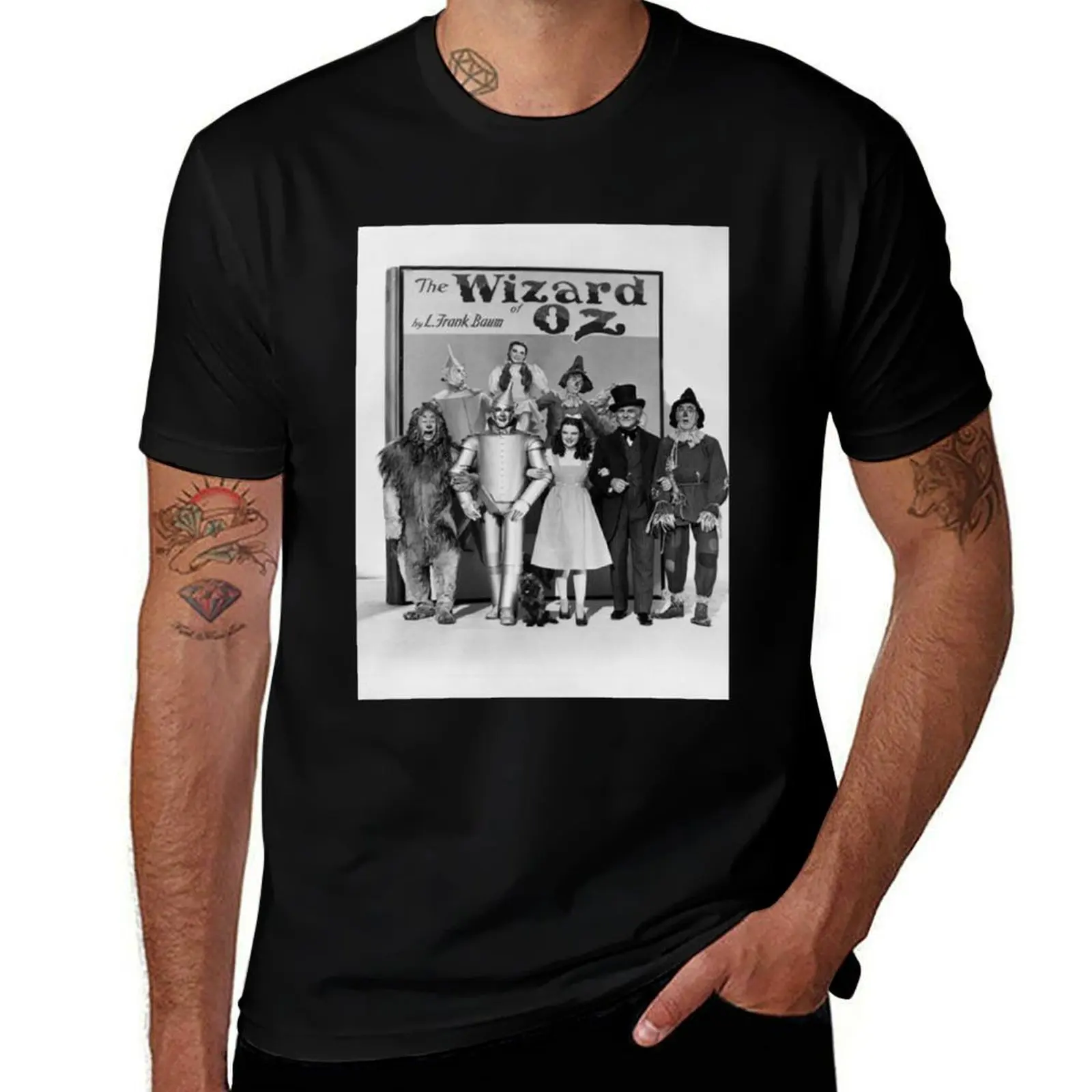 movie the wizard of oz 1939 T-Shirt Big and Tall Solid Color T-Shirt