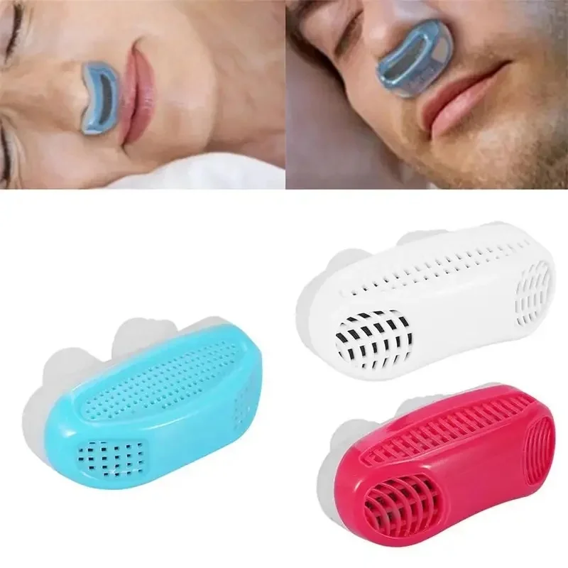 1/2/3/4pcs Anti Snore Nose Clip Breathable Sleep Aid Resin Device Effective Stop Snoring Nasal Tool For Sleep Apnea Support