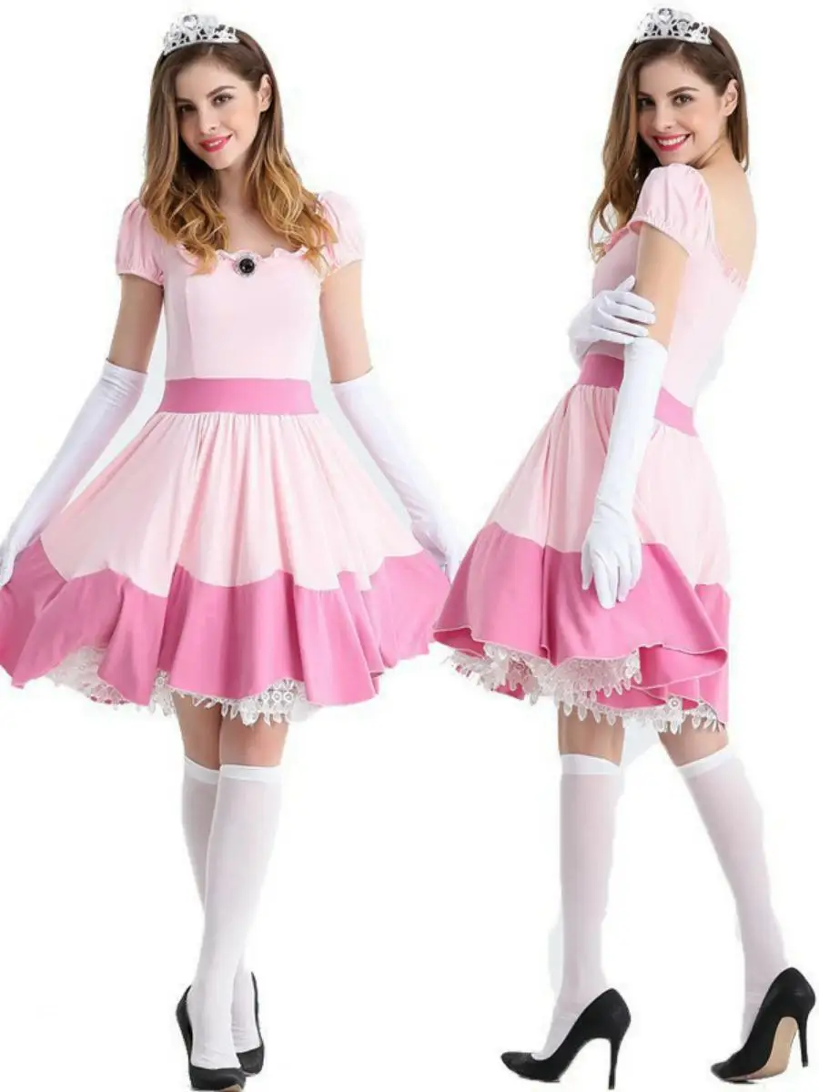 

Костюм розового принца orm Соблазнительный женский этнический сценический костюм Super Fairy T Role-plang на Хэллоуин