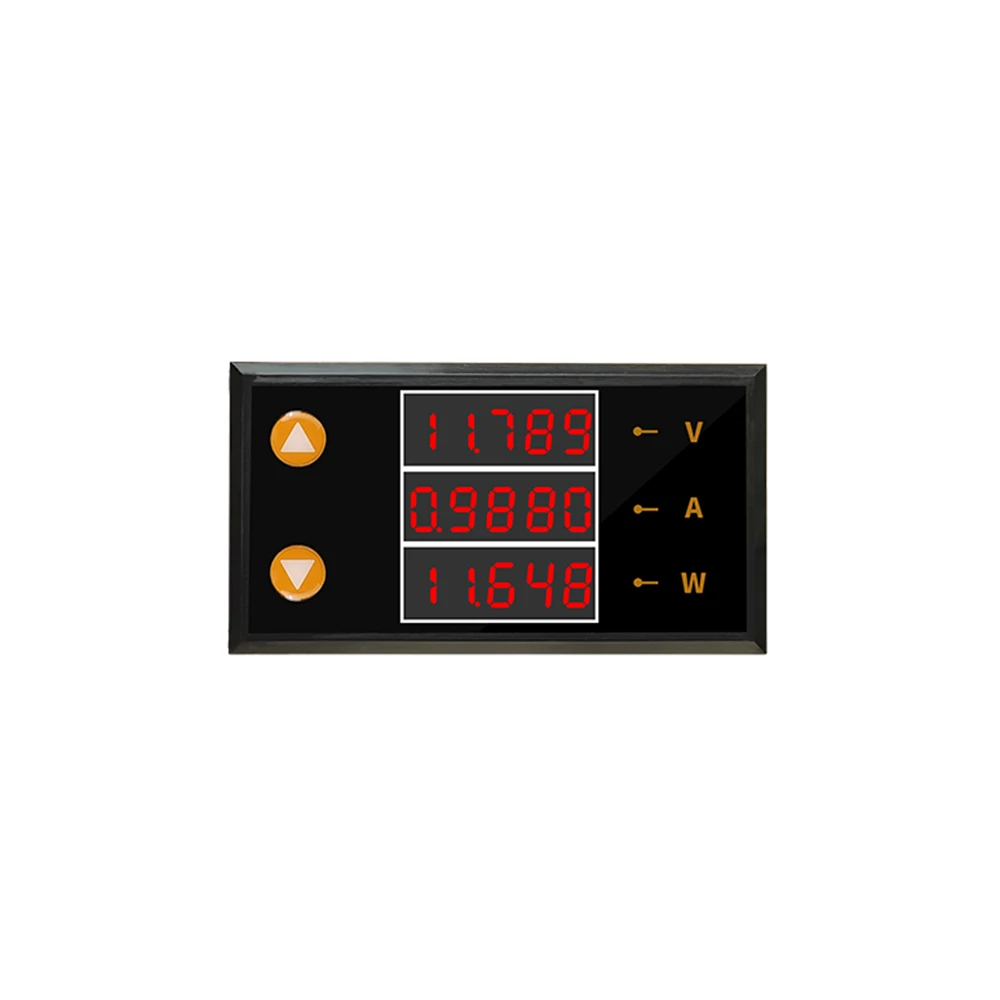 DC 0-200V 10A LCD Digital Voltage Ammeter Power Meter Tester Car Voltmeter Ammeter Wattmeter Voltage Detector 4/5 Bit