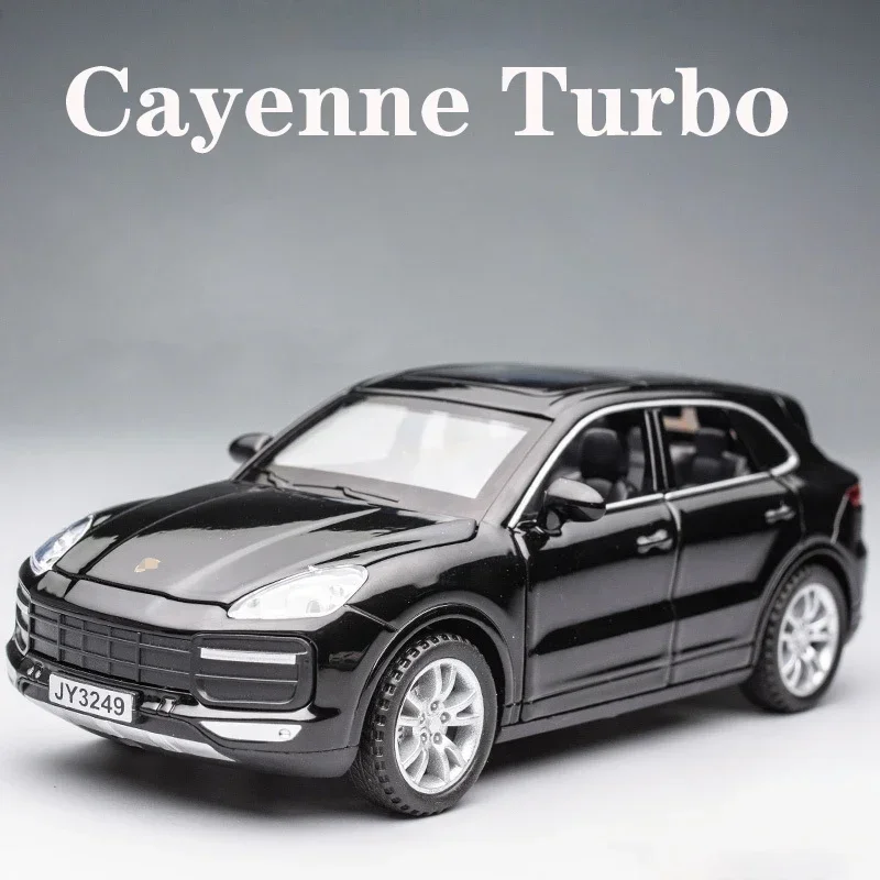 2020 new 1:32 Cayenne Turbo car alloy car model simulation car decoration collection gift toy Die casting model