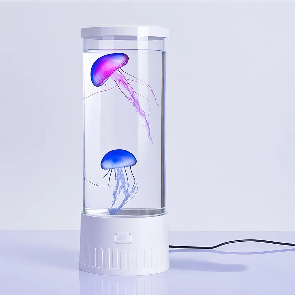 Colorful Children's Jellyfish Lamp Color Changing LED Ocean Night Light Decorative Lamp Children's Birthday Gift