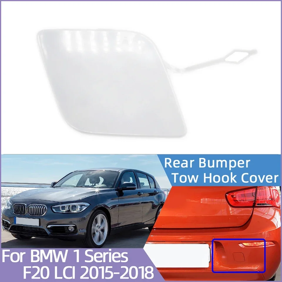 

Auto Rear Bumper Towing Hook Cover Cap For Bmw 1 Series F20 F21 LCI 15-18 114d 116d 116i 118d 120d 125i 51127371751 Hatchback