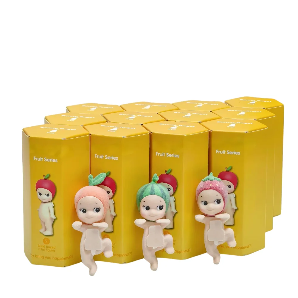 Neue Blind Box Spielzeug Obst Serie 2025, Sonni Angle, niedliche Anime-Actionfiguren, Mini-Sammlerstück, Desktop-Dekoration, Geburtstagsgeschenk