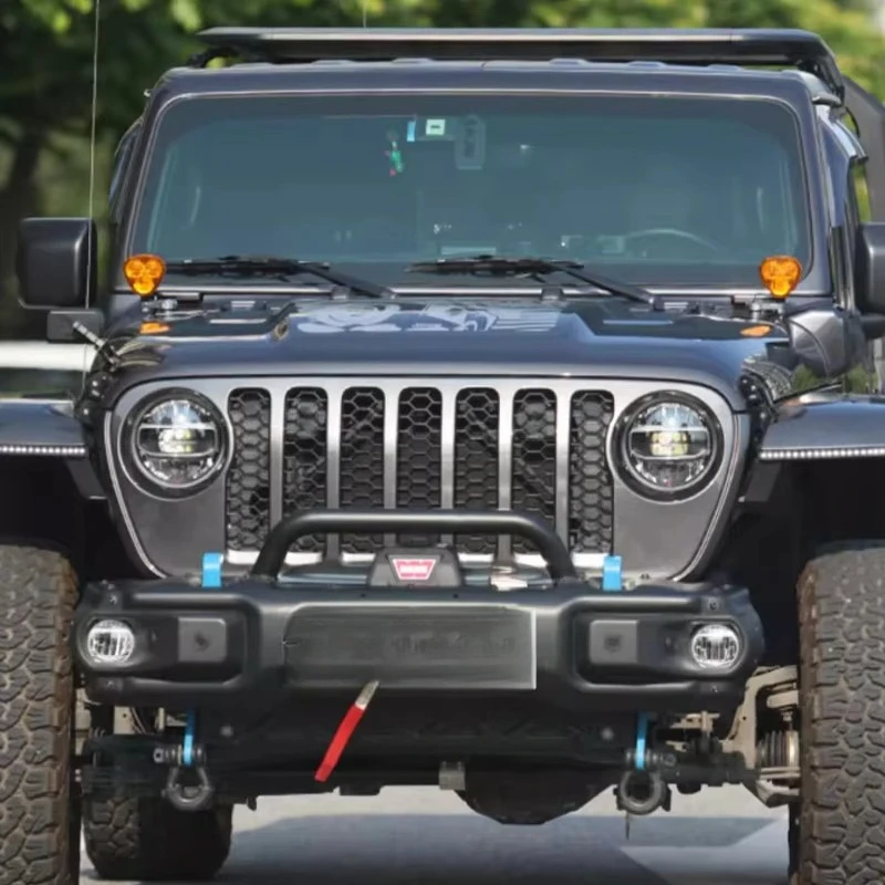 2025 New Manganese Steel Body Parts Removable Luggage Cargo Carrier Roof Rack for Wrangler JK Accessories 6
