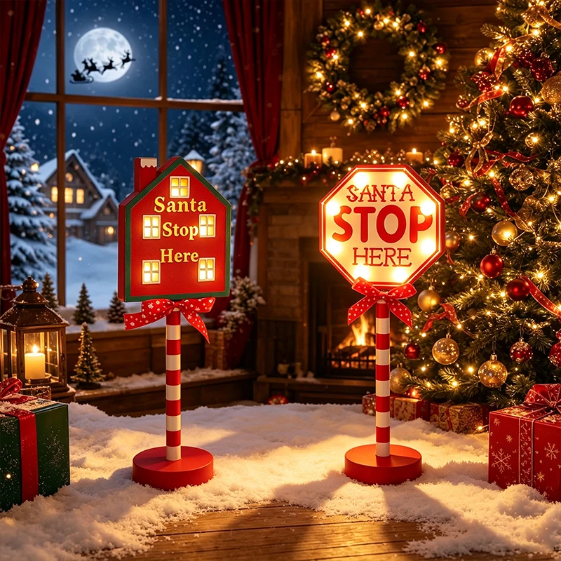 Lampu Dekorasi Meja LED Bertul - Home Security Yard Sign ulasan dan harga