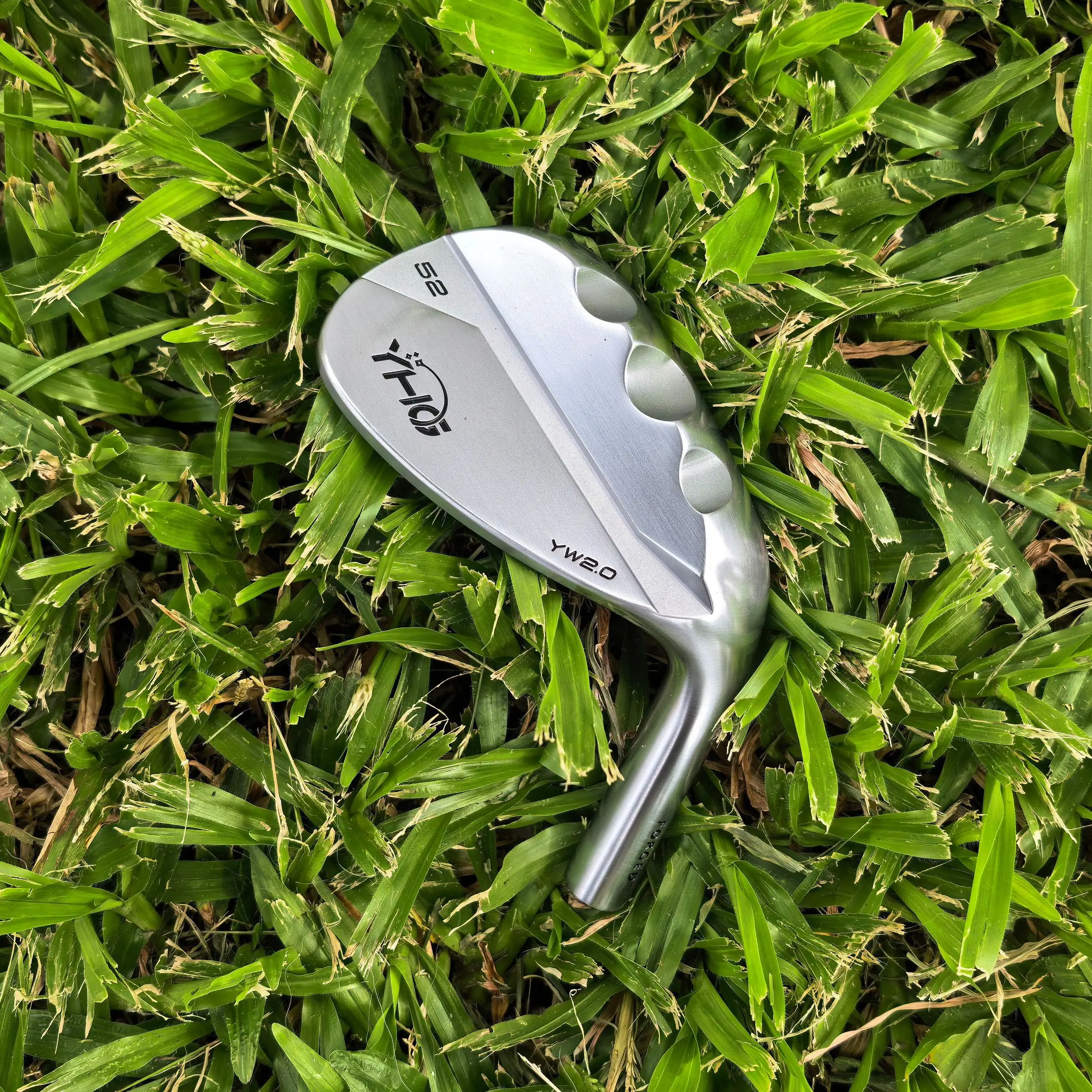YHG Golf Sand Wedge Head YW2.0 Carbon Steel Forged 48 50 52 54 56 58 60 Loft S20C CNC Club Wedge Degree