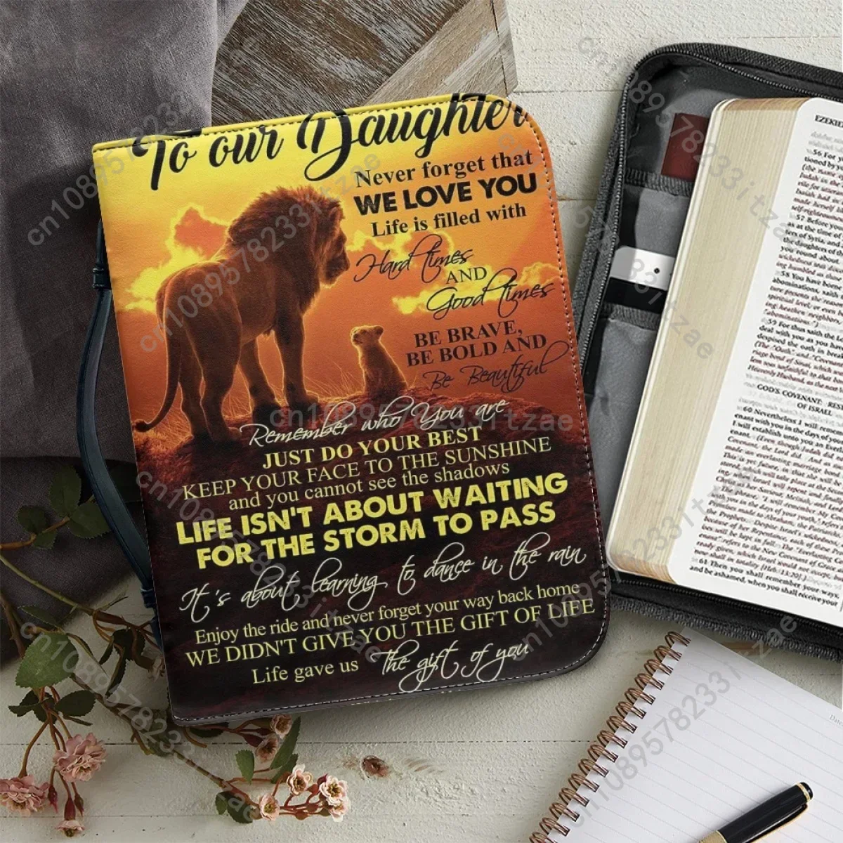 Women's Pu Bible Co… - image