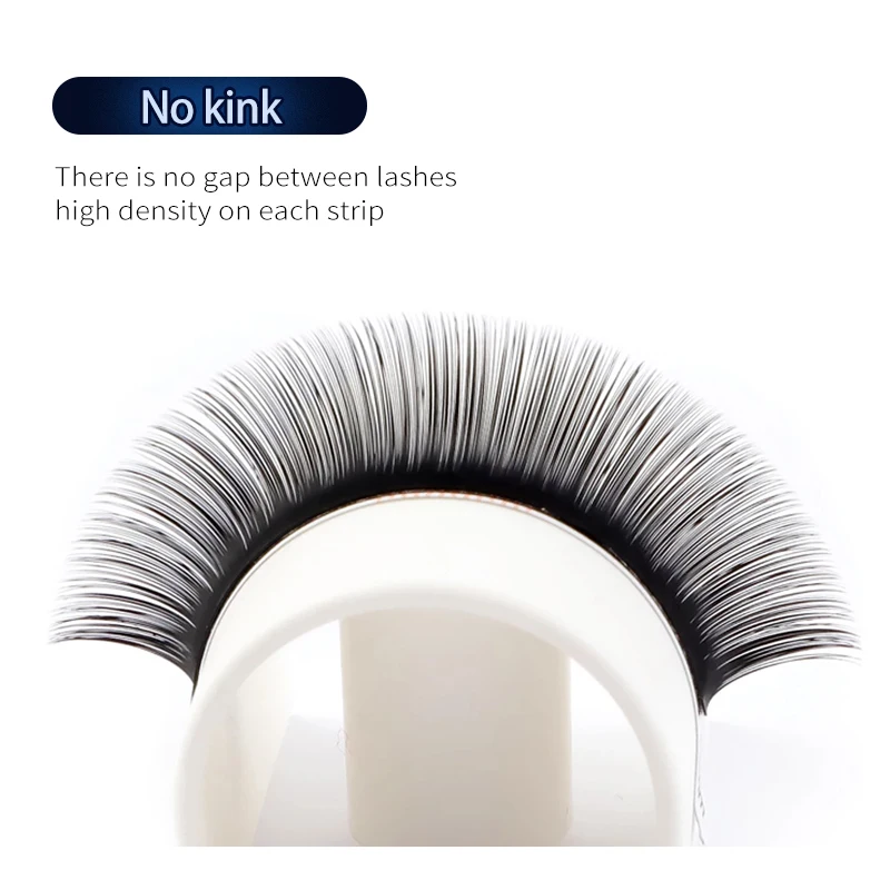 Bluebell Beauty Faux Lash Individuele Wimper Extension Lashes Dark Black Matte Voor Professionals Zachte Natuurlijke Wimper Extension