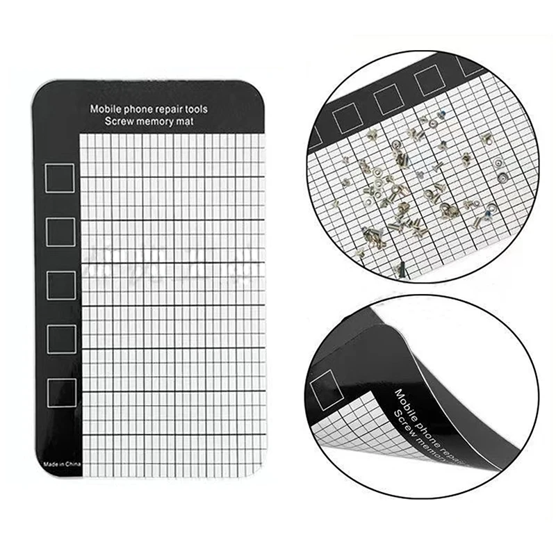 1PC Mobile Phone Repair Tool Magnetic Screw Mat Memory Chart Work Pad Working Memory Pad For Little Small Screws Holds