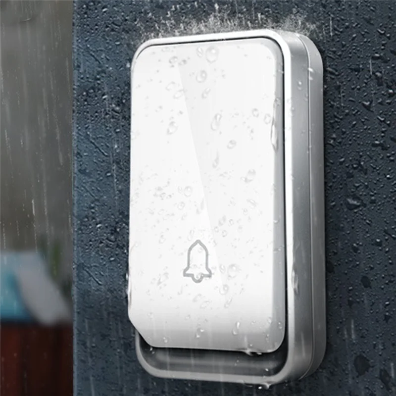 a99e-ring-doorbell-wireless-waterproof-self-powered-smart-bell-home-no-battery-required-cordless-eu-plug