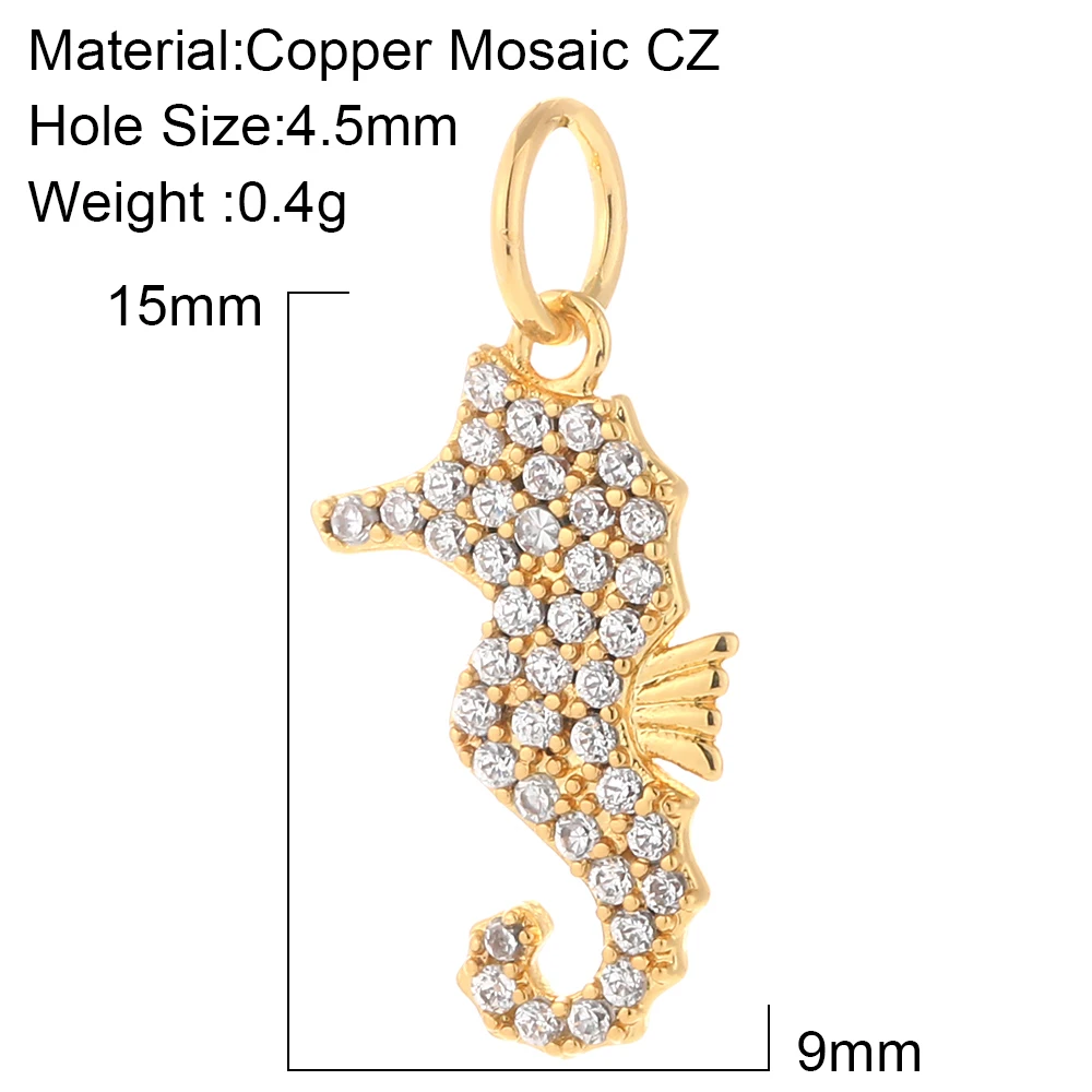 Starfish Shells Charm Jewelry DIY Accessories