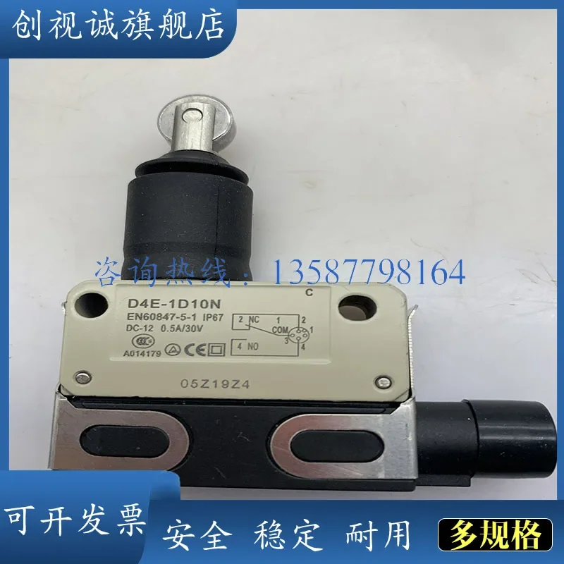 Novo interruptor de limite de viagem selado pequeno D4E-1D10N D4E-1B10N D4E-1A10N em estoque
