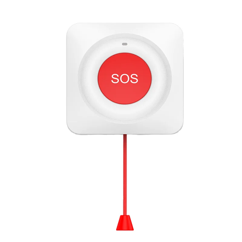 Tuya Smart Life Wireless SOS Emergency Call Button WiFi Safety Alert for Elderly Children Patients - App-Controlled Assistance
