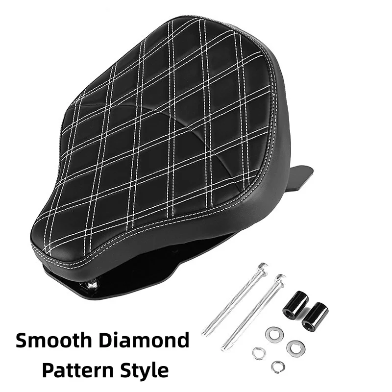 For BMW R18 Vintage Style Single Front Driver Seat Modified Motorcycle Saddle Assembly Mod Accessories