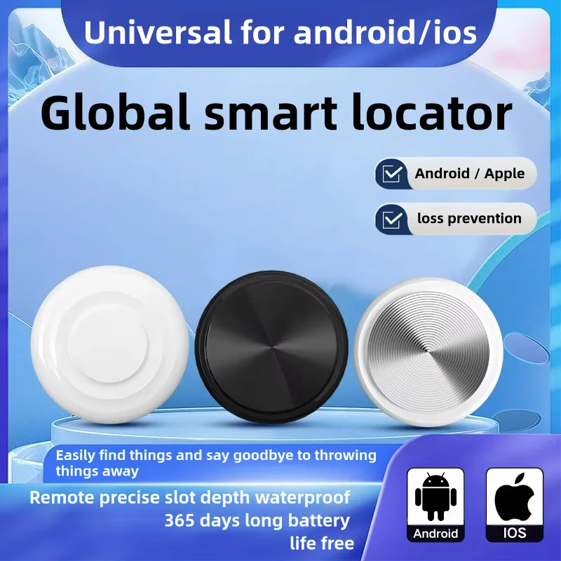 Android/iOS Original Portable GPS Bluetooth Tracker Mini Smart Locator Key Anti Loss Device To Find Kids Pet Wallet Location