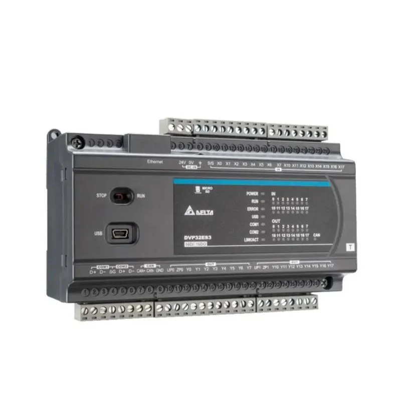 

Original Delta ES/ES2 Series PLC DVP32ES300T/300R DVP48ES300T/300R DVP32ES311T