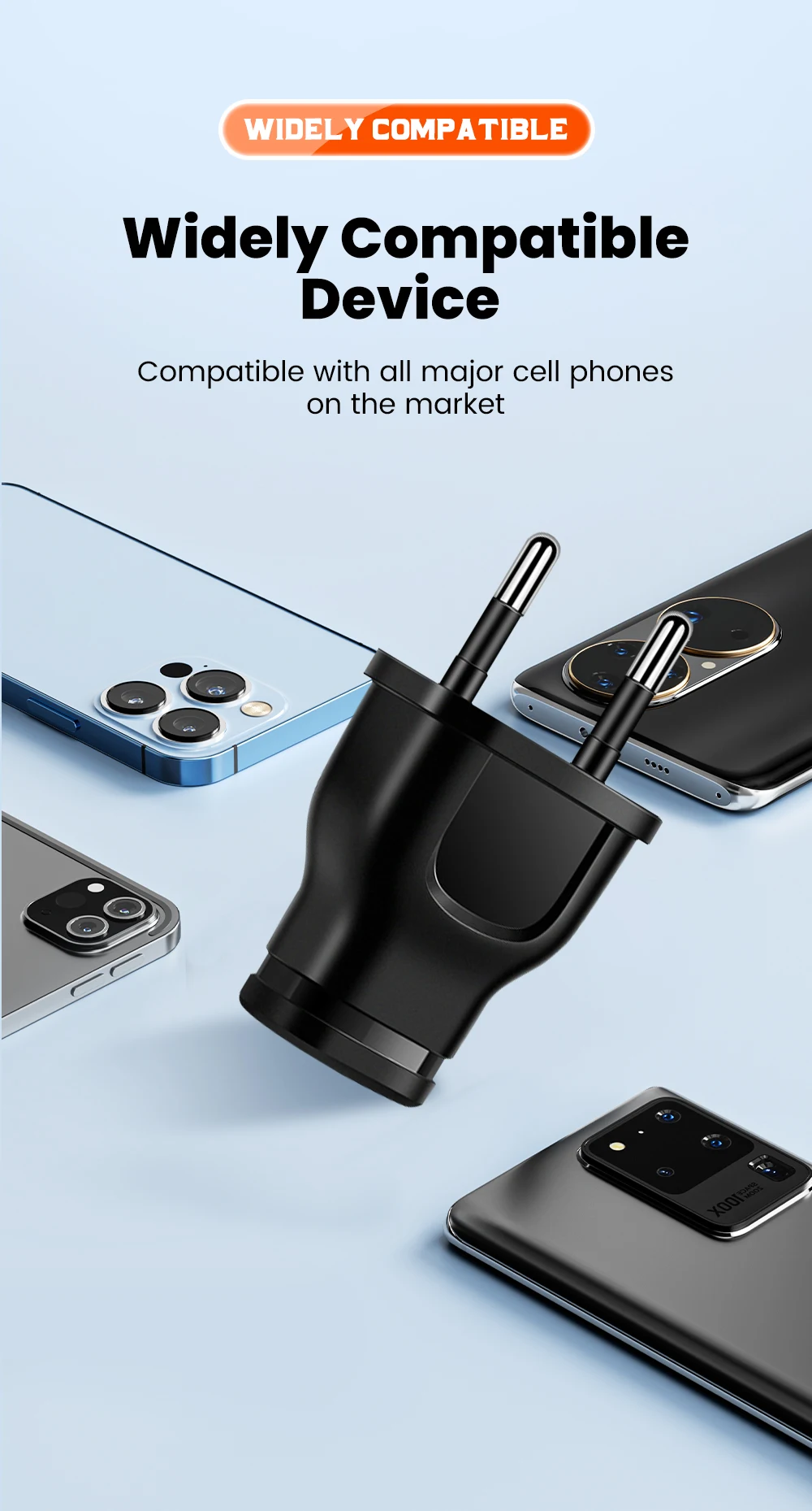 Mini Universal 5V1A EU US Plug USB Travel Charger For iPhone Samsung Xiaomi Redmi Google Huawei Wall Phone Charger Power Adapter