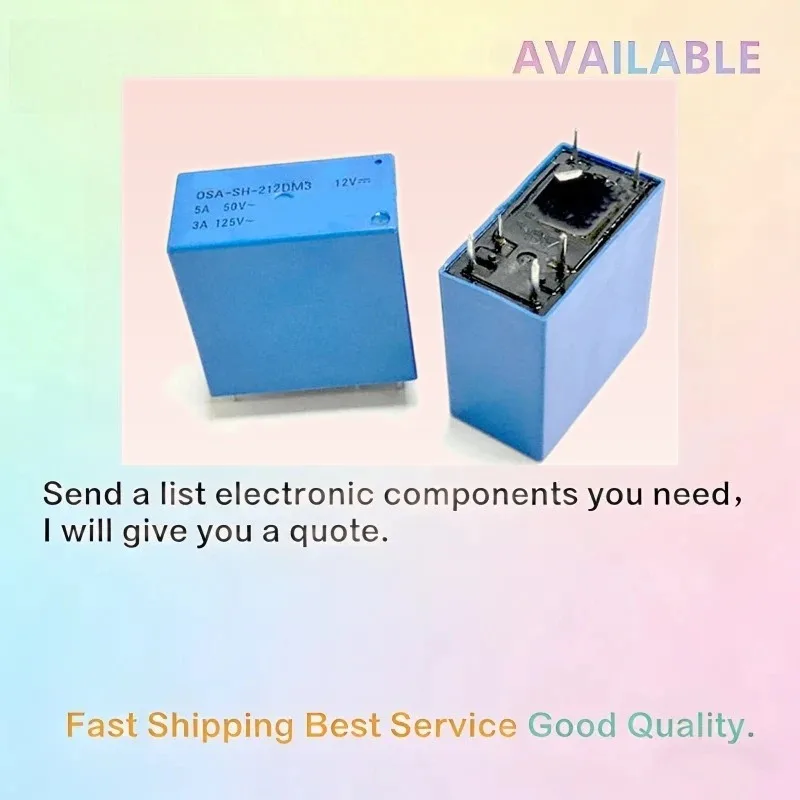 2pcs Original OSA-SS-212DM3 OSA-SH-212DM3 DIP-6 3A 12VDC Power Relay