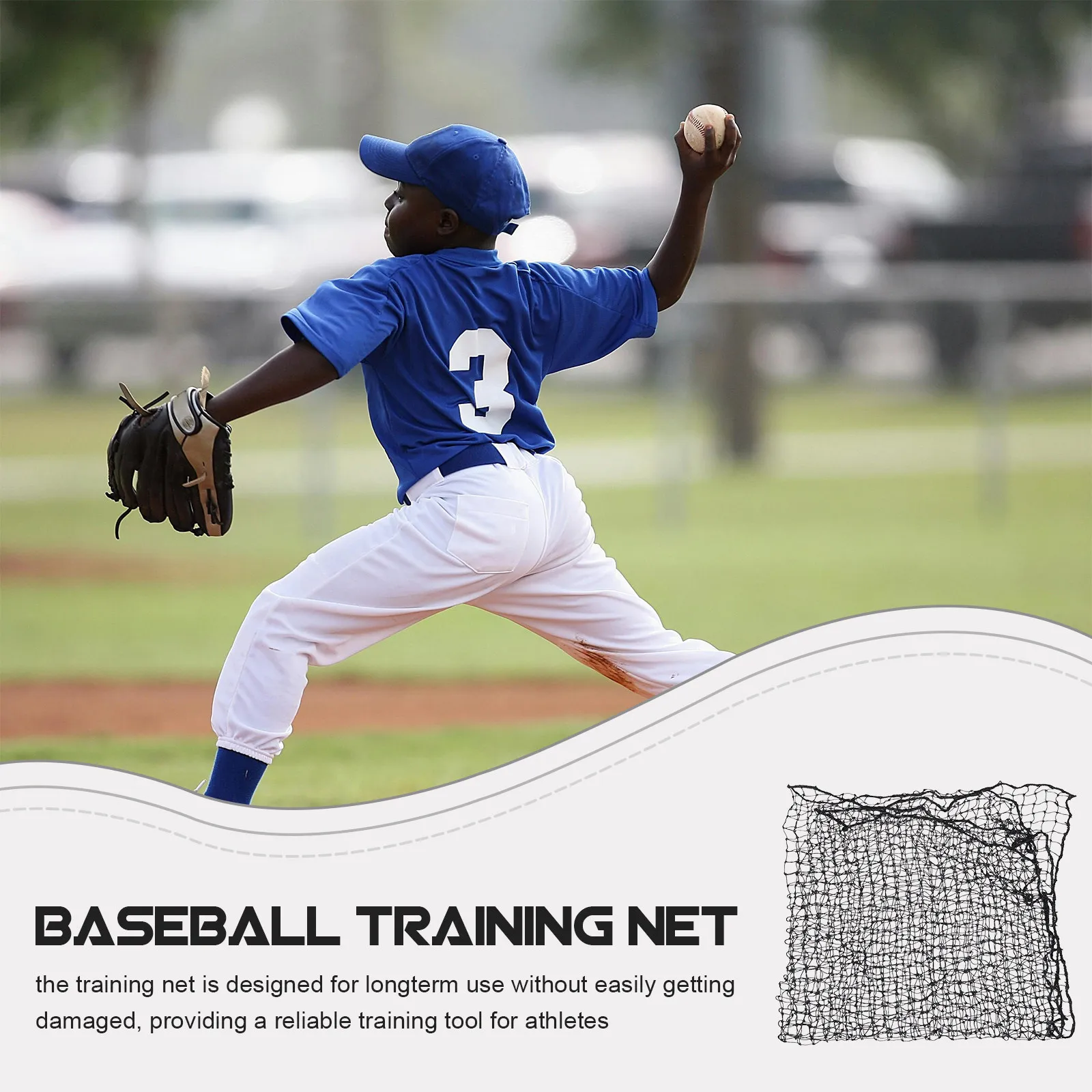 2mx2m Baseball Training Net Portable Rebound Practice Softball Hitting Baseball Net For Improved Training Netting Sports Barrier