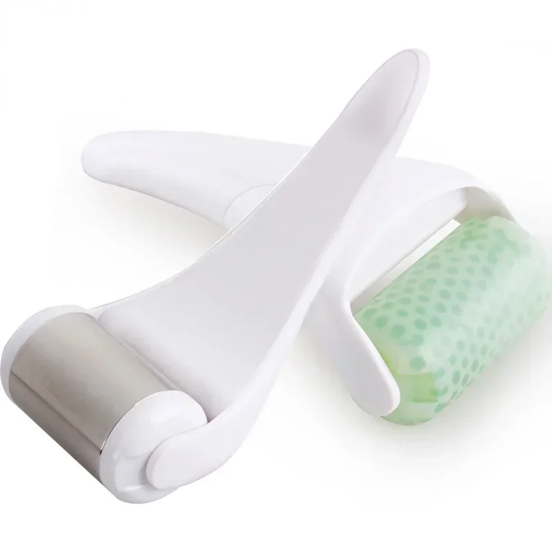 Ice Face Roller Beauty Massage Ice Mold Массажер для лица для ухода за кожей - многоразовая силиконовая форма для льда для свежей и прохладной кожи
