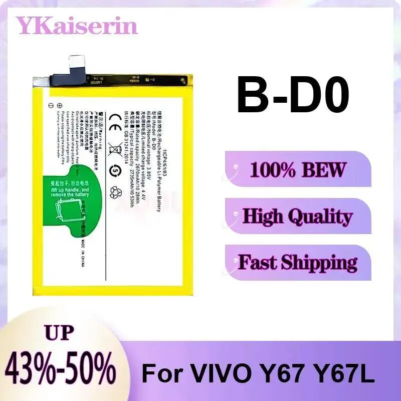 B-D0 For Vivo Y67 Y…