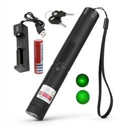 Outdoor Gadget Accessories 303 Green Camping Equipment USB Charger Laser Light