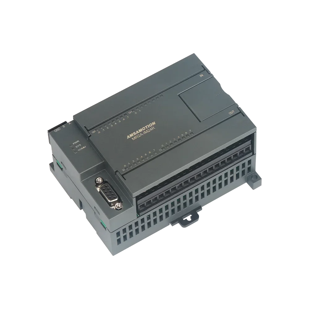 Amsamotion PLC Bus Module MODBUS TCP RTU Ethernet Port RS485 Converter Switch Acquisition Realy MT2A-IM24R MR2A-IM24R