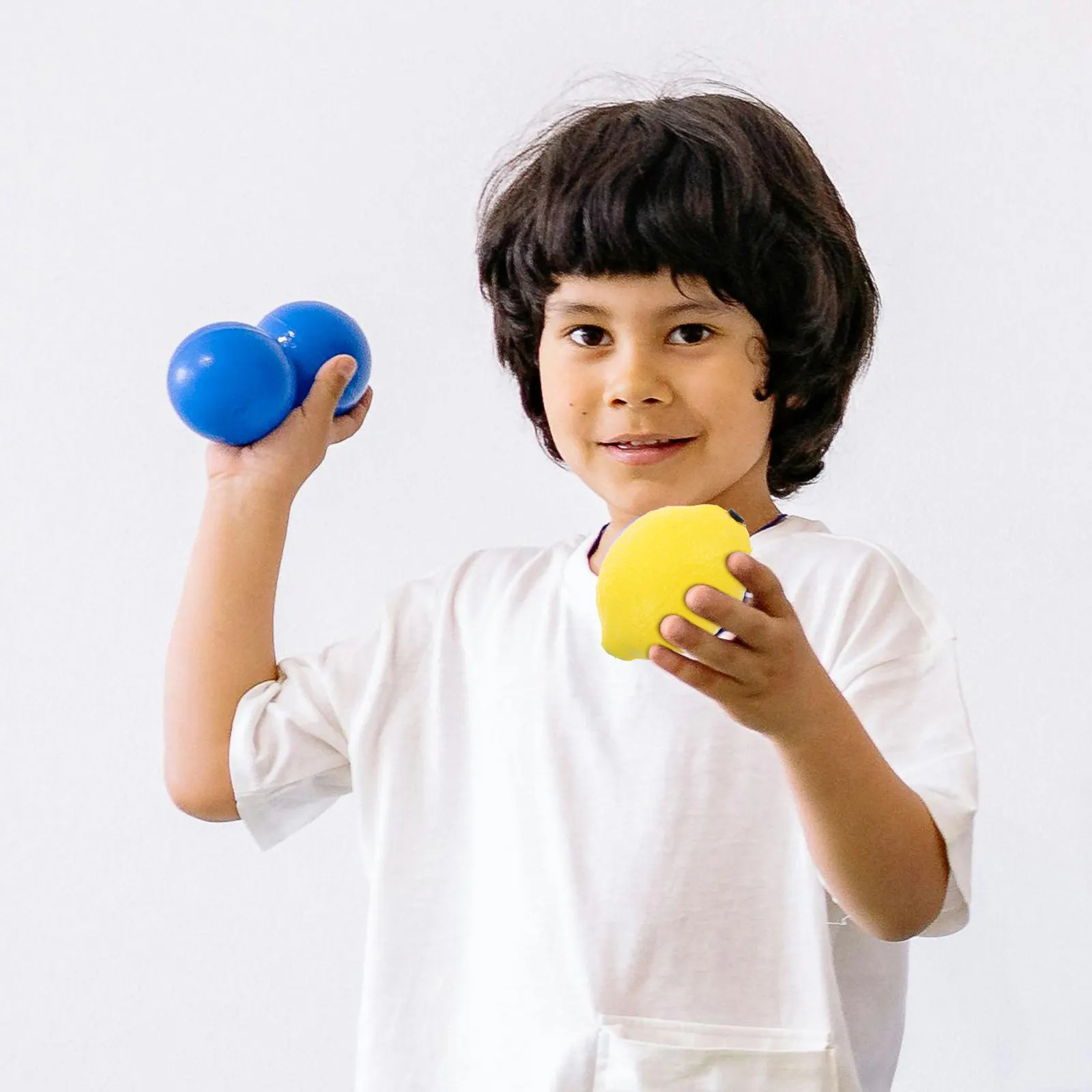 Fruit-Shaped Plastic Maracas Set Realistic Orange Banana Shakers for Preschool Music Education Rhythm